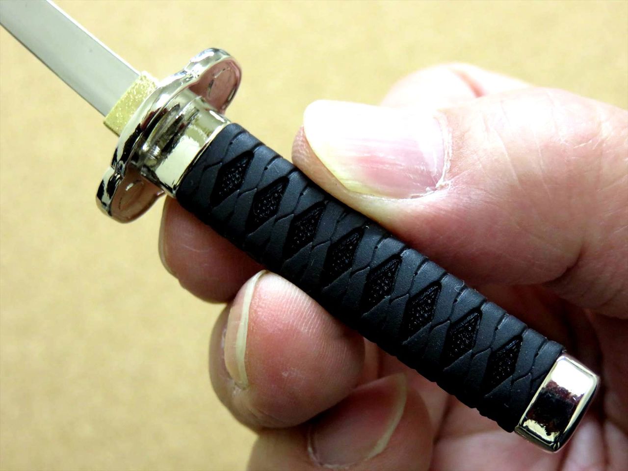 Japanese NIKKEN Samurai Design Letter Opener Date Masamune Office Item JAPAN