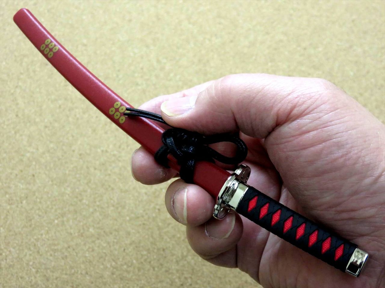 Japanese NIKKEN Samurai Design Letter Opener Sanada Yukimura Office Item JAPAN