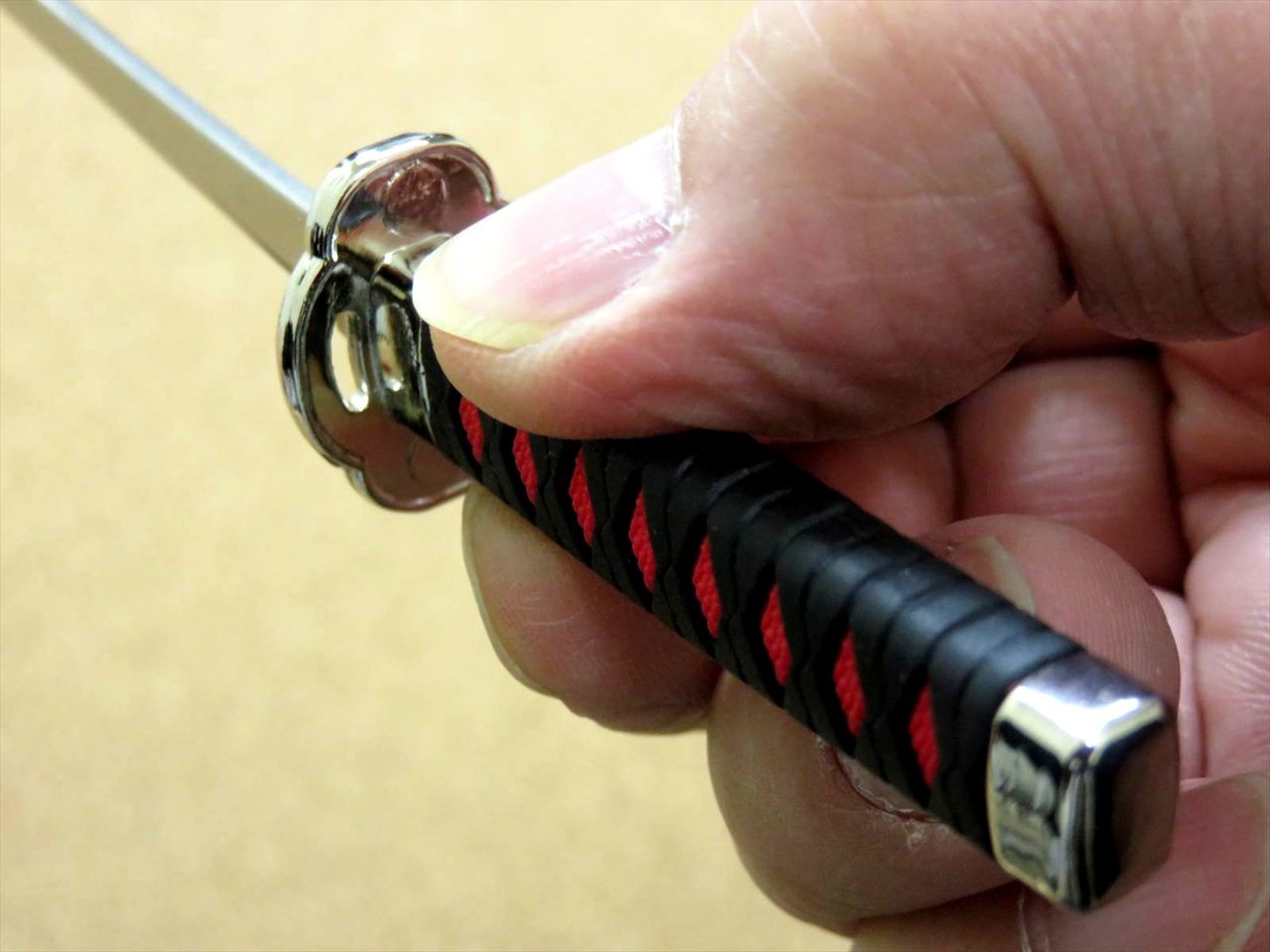Japanese NIKKEN Samurai Design Letter Opener Sanada Yukimura Office Item JAPAN