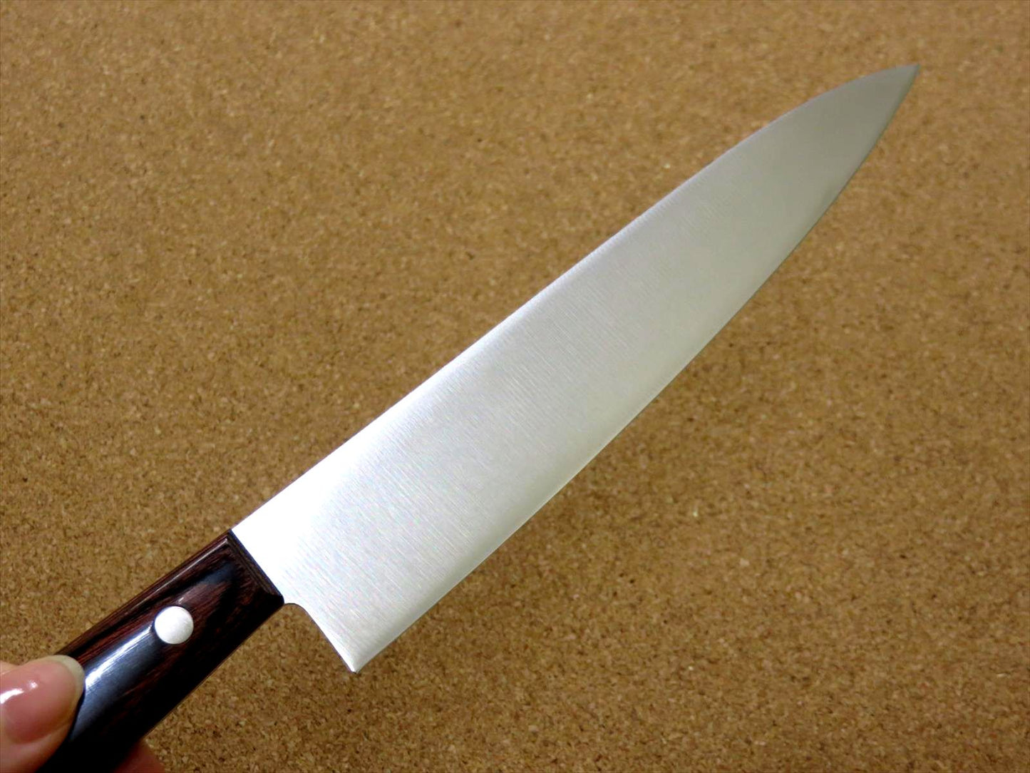 Japanese SETO-E Kitchen Petty Utility Knife 6 inch Mahogany Handle SEKI JAPAN