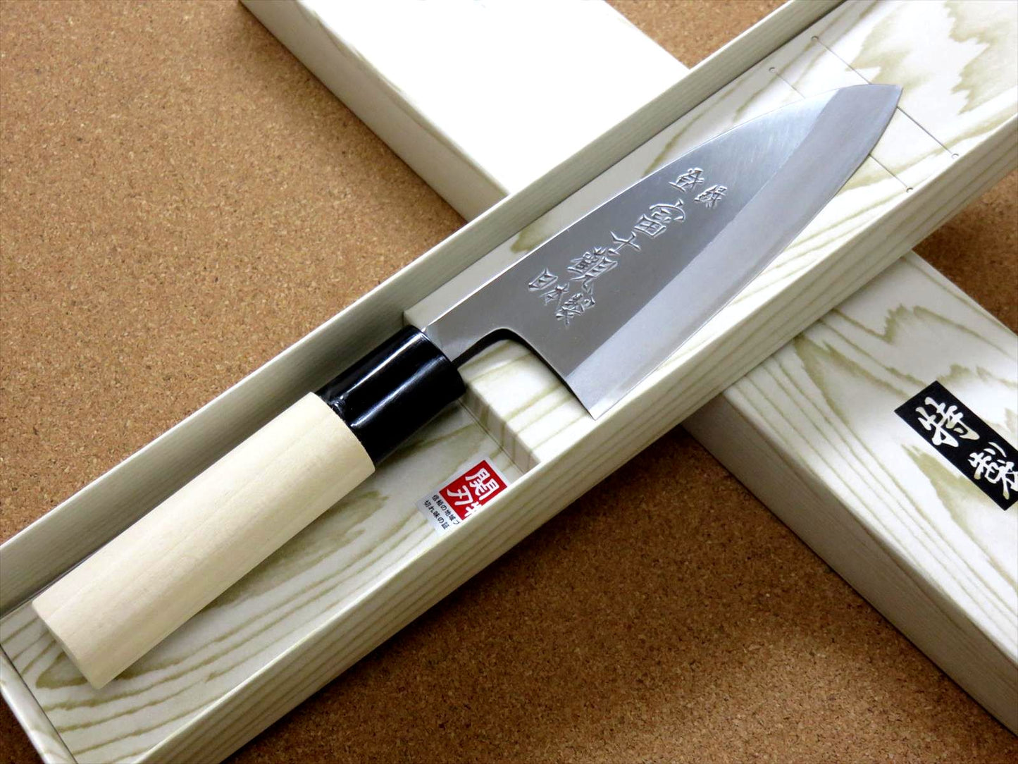 Japanese Kitchen Small Deba Knife 4.7 inch Single edged Right handed SEKI JAPAN