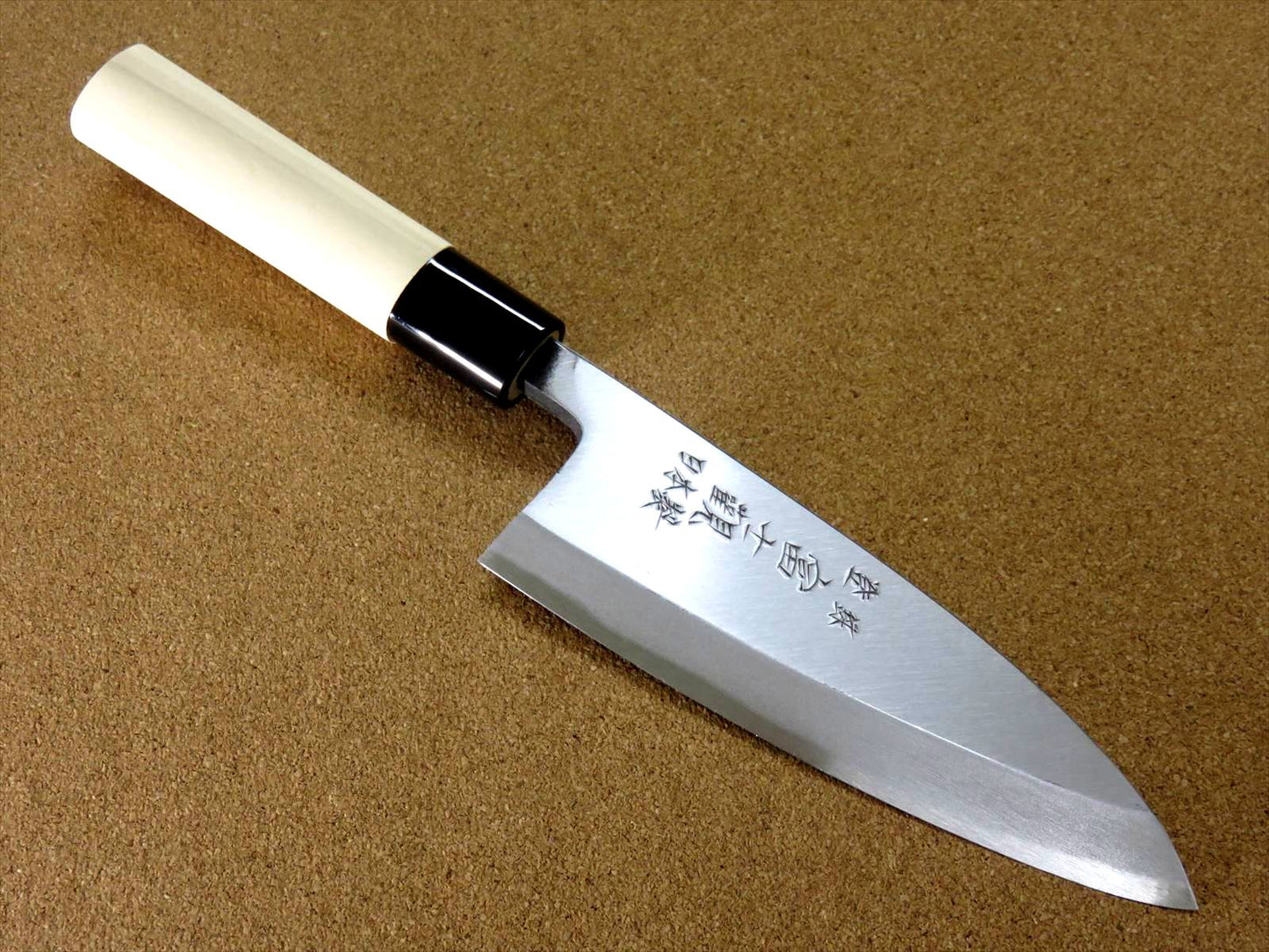 Japanese Kitchen Deba Knife 150mm 5.9 inch Single edged Right handed SEKI JAPAN