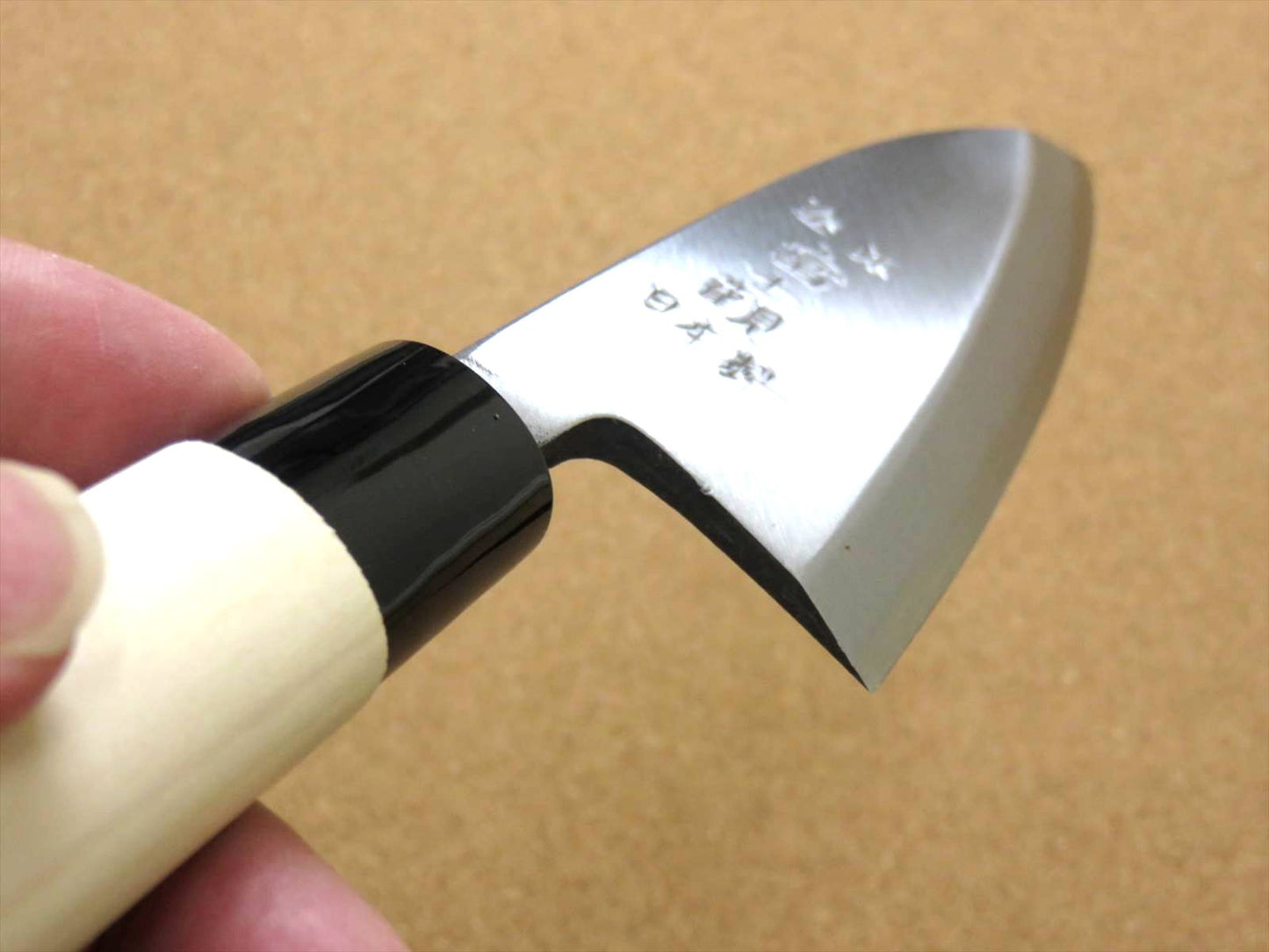 Japanese Kitchen Deba Knife 150mm 5.9 inch Single edged Right handed SEKI JAPAN