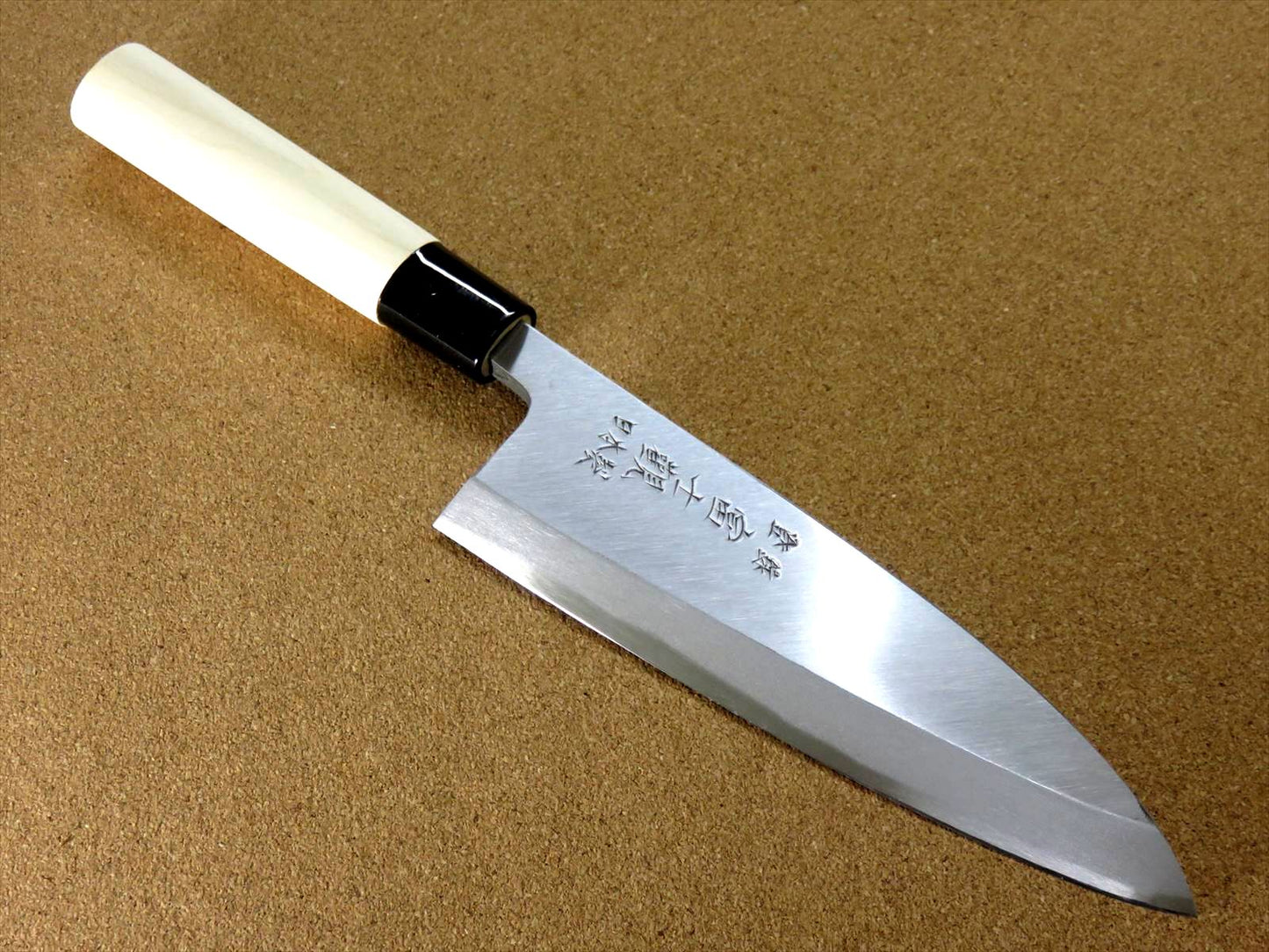 Japanese Kitchen Deba Knife 165mm 6.5 inch Single edged Right handed SEKI JAPAN