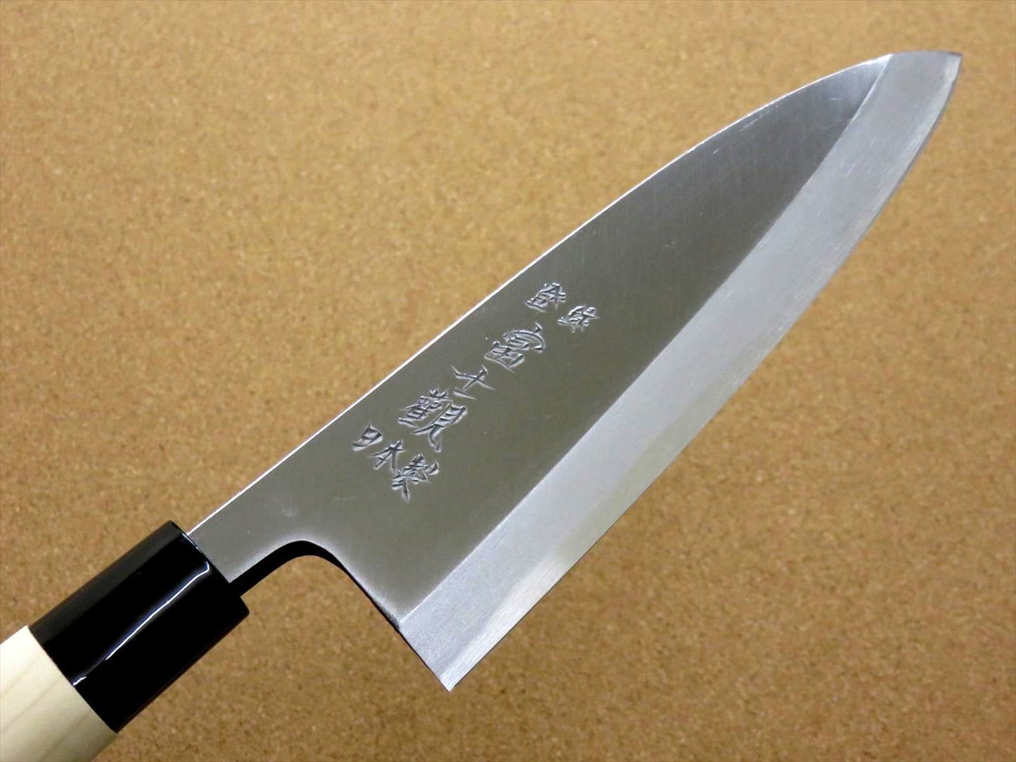 Japanese Kitchen Deba Knife 165mm 6.5 inch Single edged Right handed SEKI JAPAN