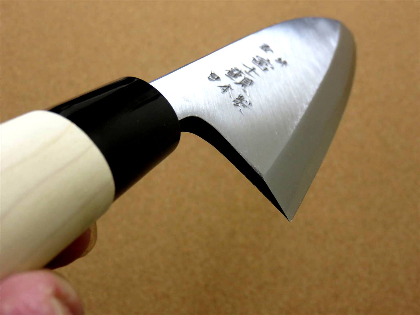 Japanese Kitchen Deba Knife 165mm 6.5 inch Single edged Right handed SEKI JAPAN