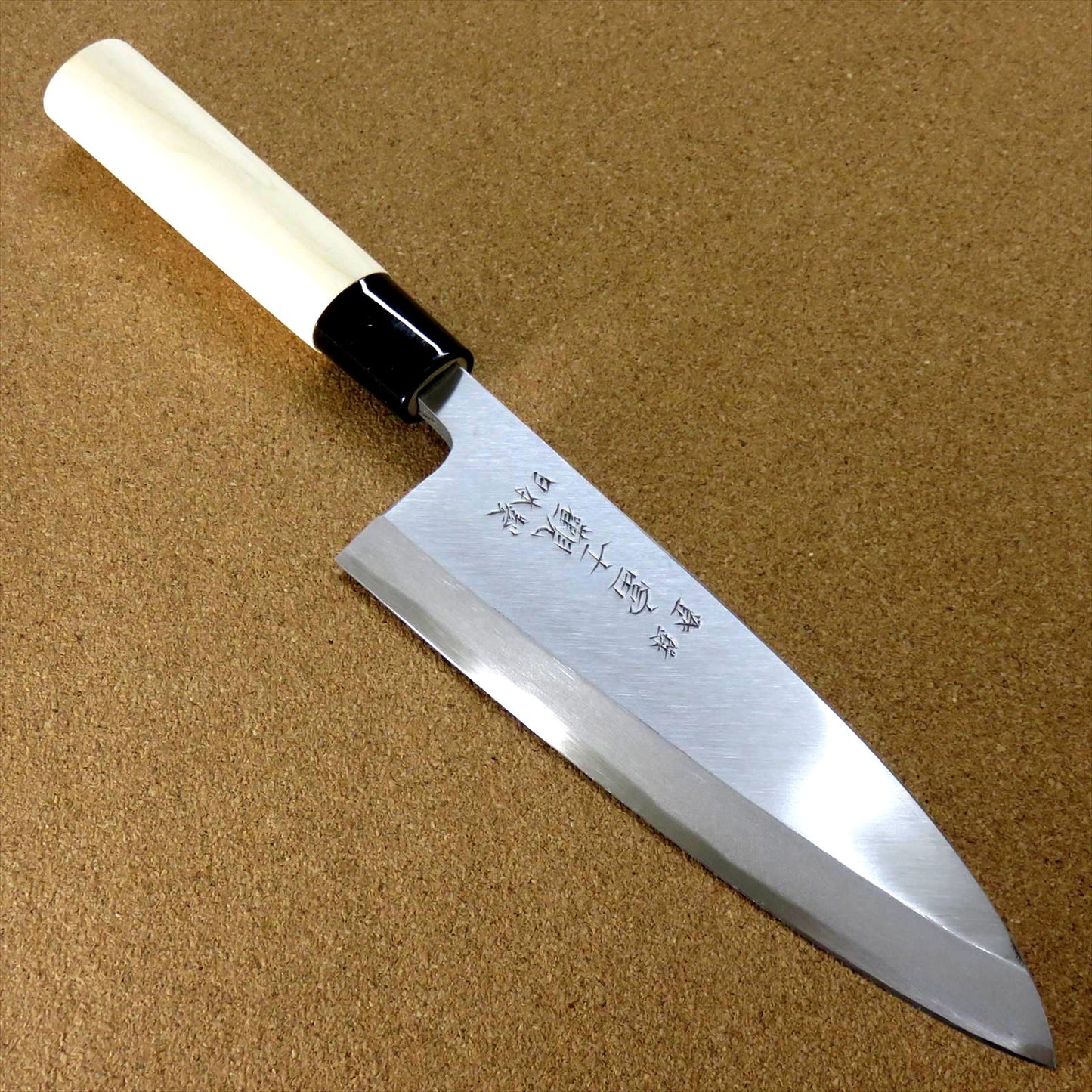 Japanese Kitchen Deba Knife 165mm 6.5 inch Single edged Right handed SEKI JAPAN