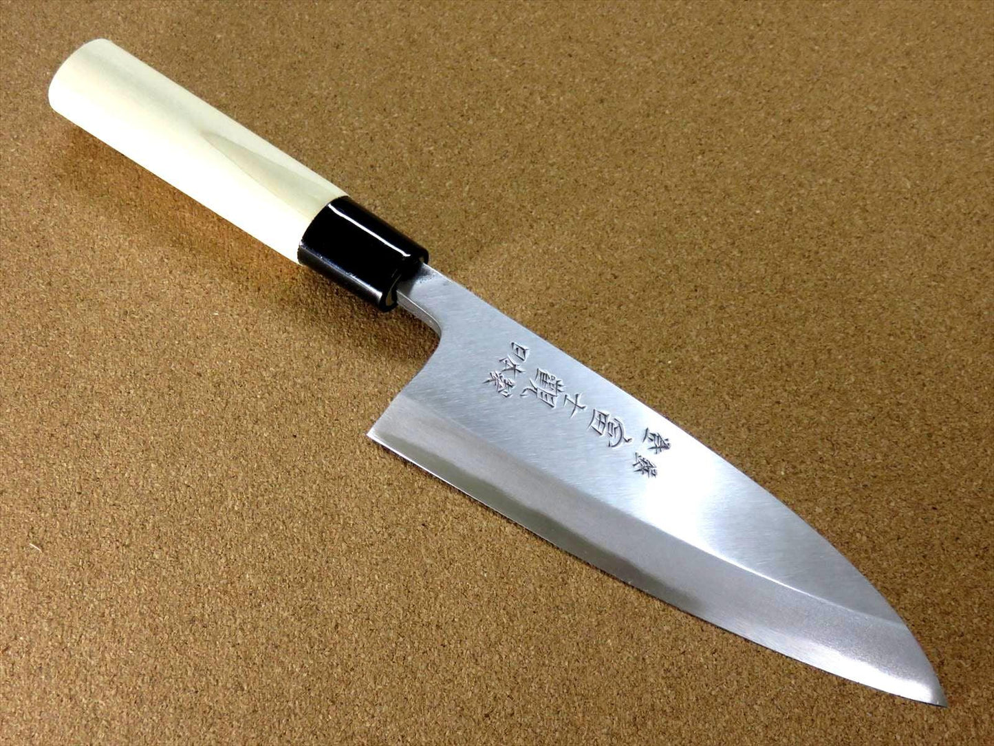 Japanese Kitchen Deba Knife 180mm 7.1 inch Single edged Right handed SEKI JAPAN