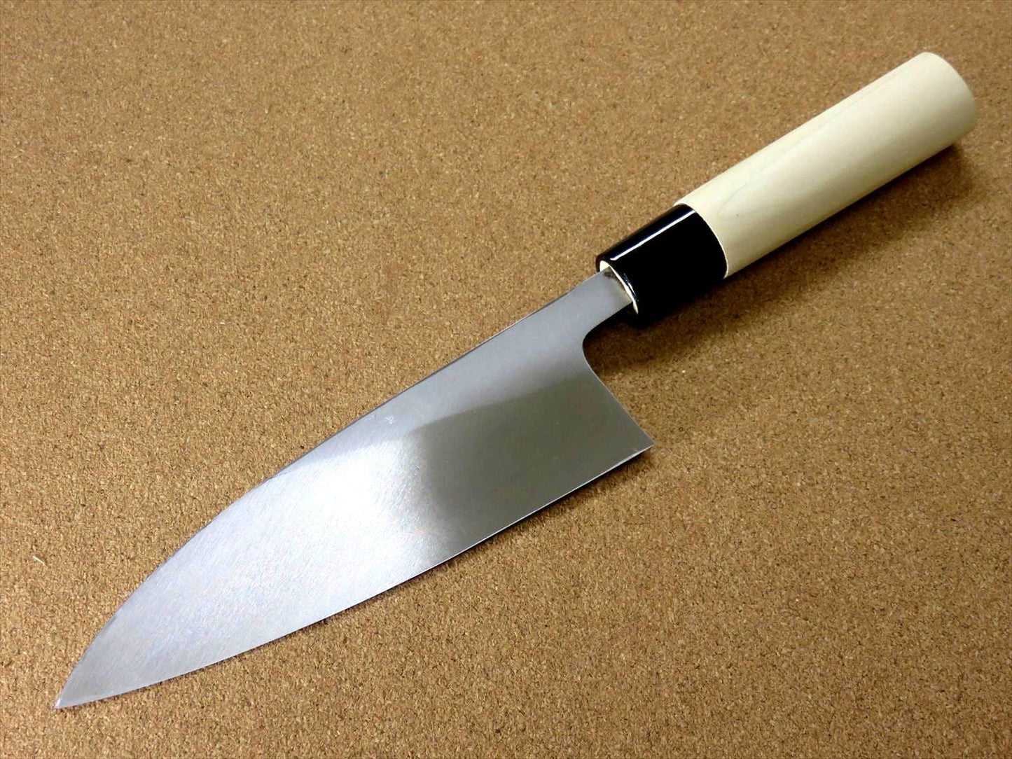 Japanese Kitchen Deba Knife 180mm 7.1 inch Single edged Right handed SEKI JAPAN