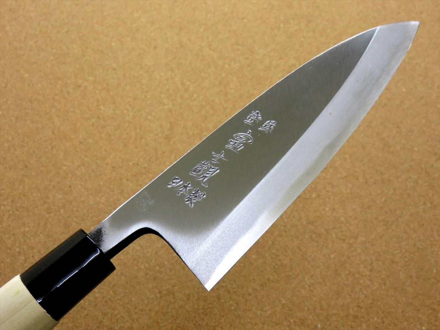 Japanese Kitchen Deba Knife 180mm 7.1 inch Single edged Right handed SEKI JAPAN