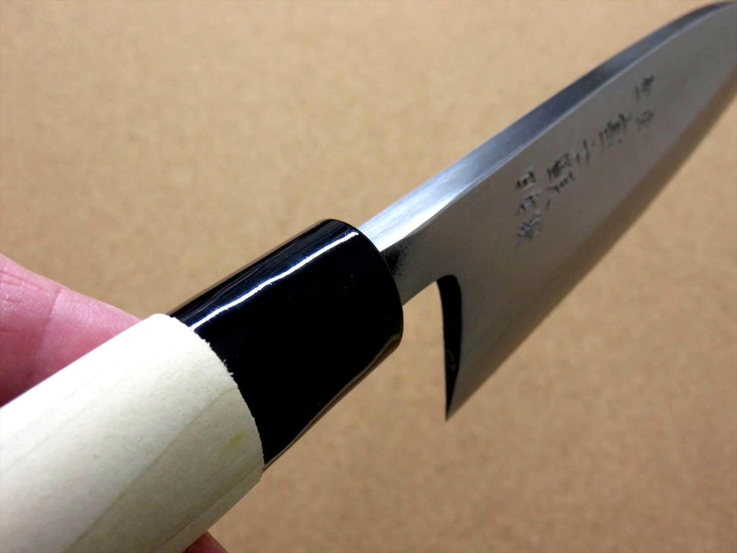 Japanese Kitchen Deba Knife 180mm 7.1 inch Single edged Right handed SEKI JAPAN
