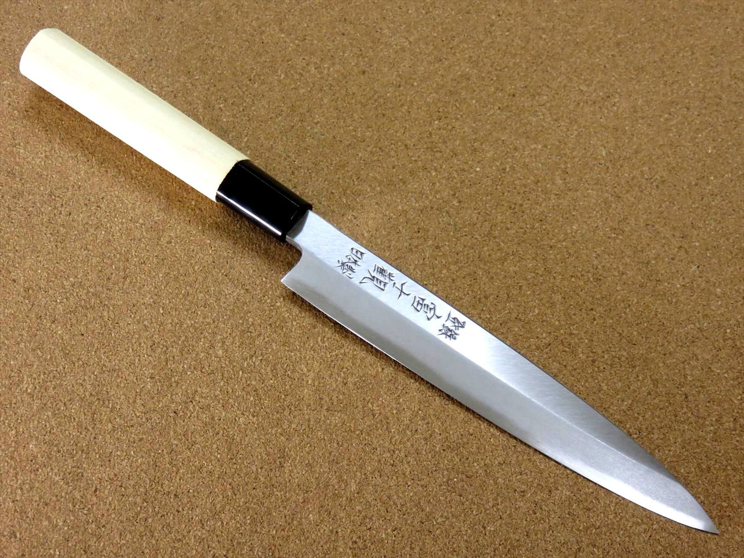 Japanese Kitchen Sashimi Yanagiba Knife 170mm 6.7 inch Right handed SEKI JAPAN