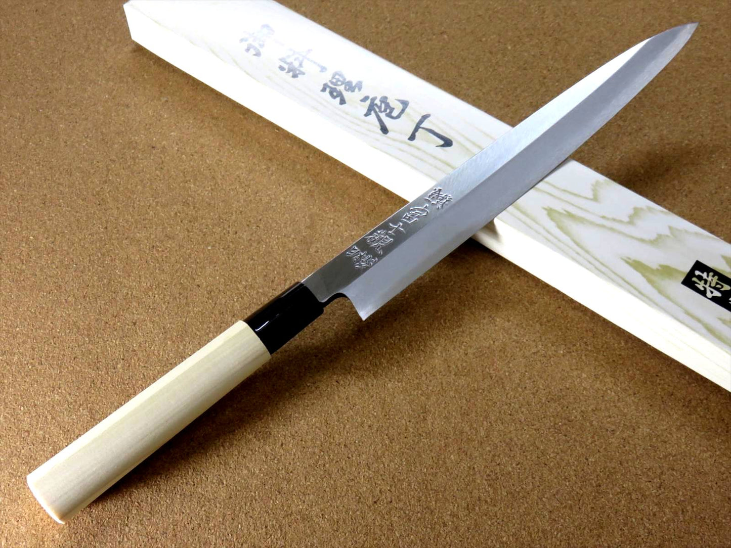 Japanese Kitchen Sashimi Yanagiba Knife 230mm 9.1 inchi Right handed SEKI JAPAN