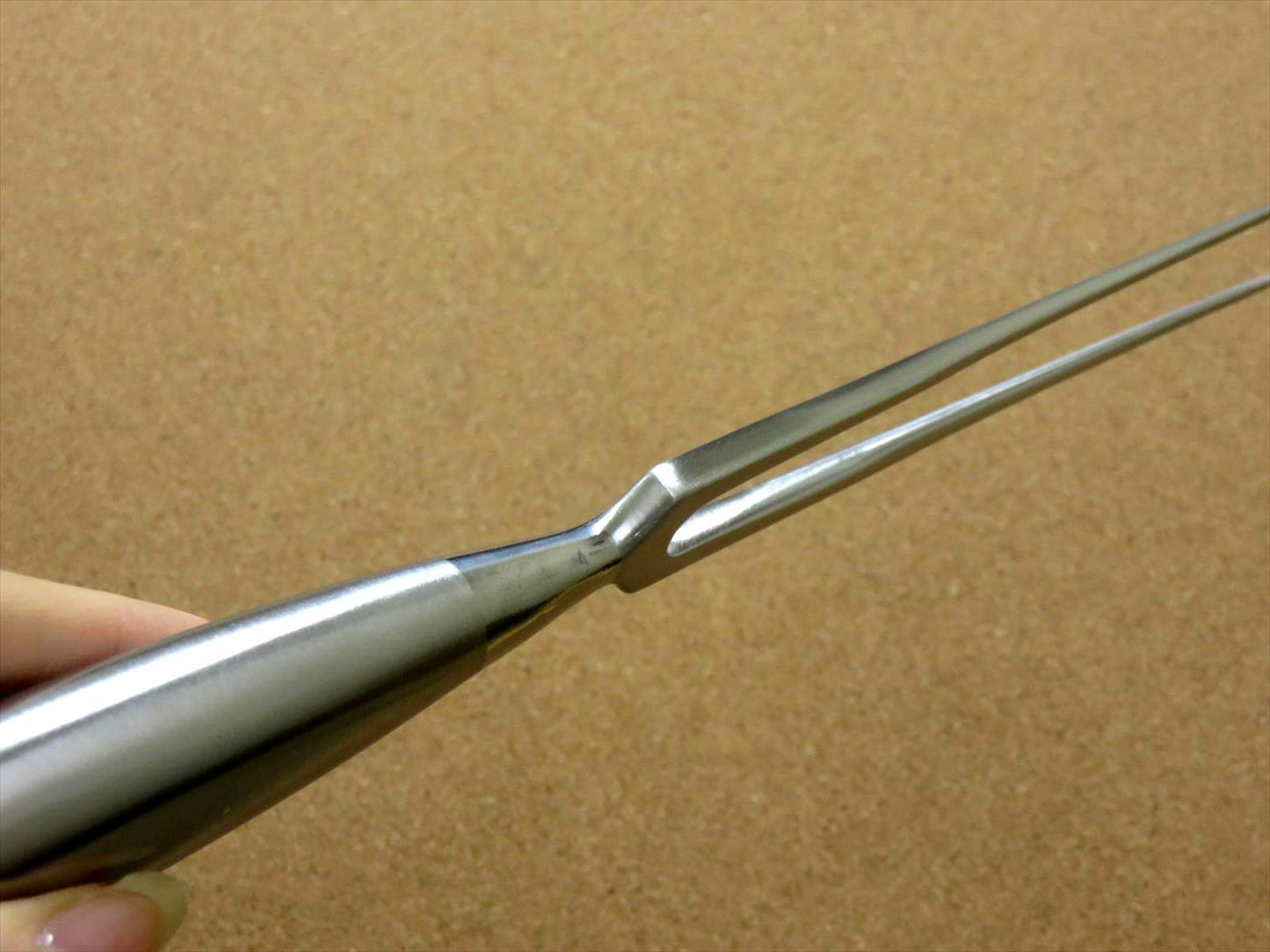 Japanese Kitchen Carving Fork 315mm 12 in All Stainless Steel Handle SEKI JAPAN