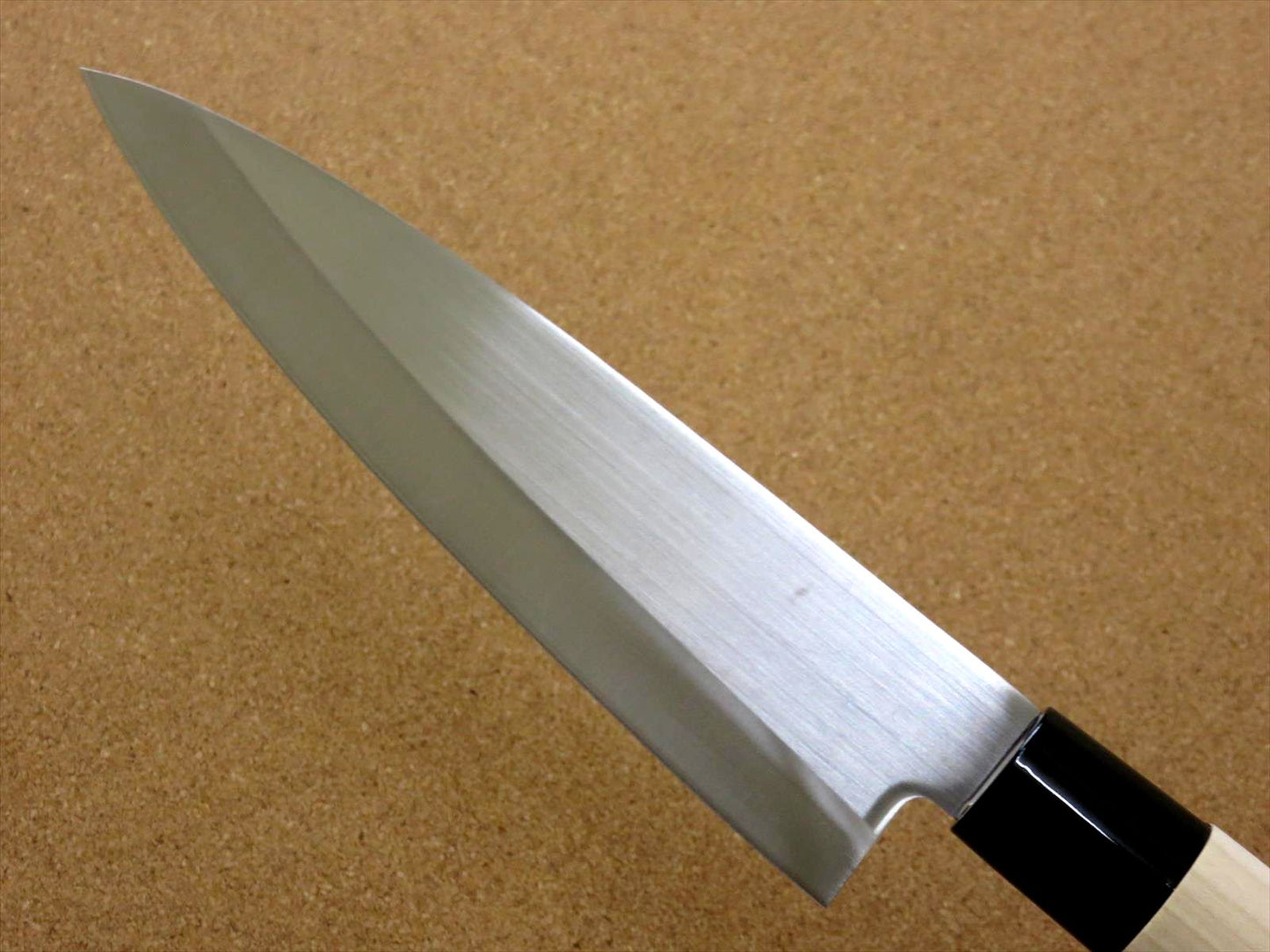 Japanese Masamune Kitchen Chef's Knife 170mm 7 in Natural Wood Handle SEKI JAPAN