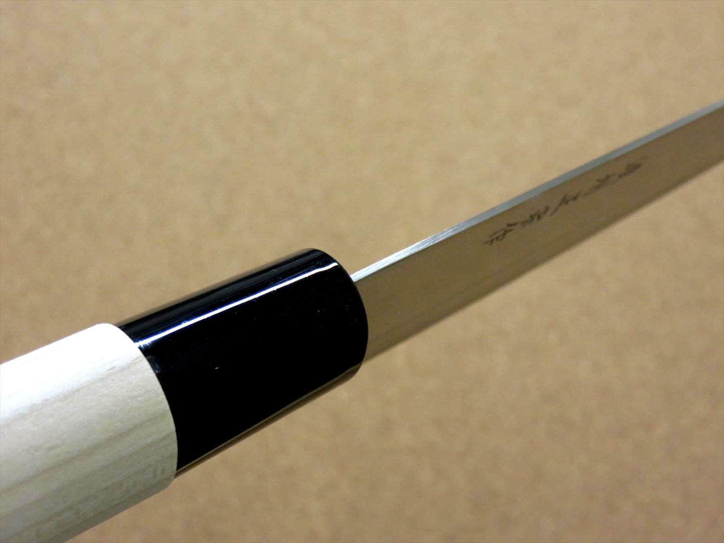 Japanese Masamune Kitchen Chef's Knife 170mm 7 in Natural Wood Handle SEKI JAPAN