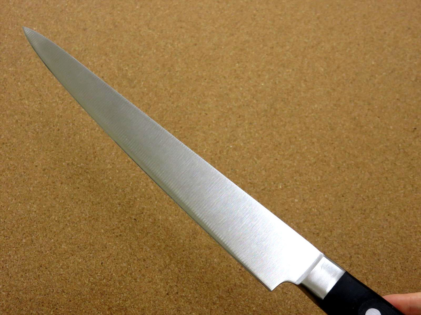 Japanese Masamune Kitchen Slicing Knife 210mm 8 in ABS resin Bolster SEKI JAPAN