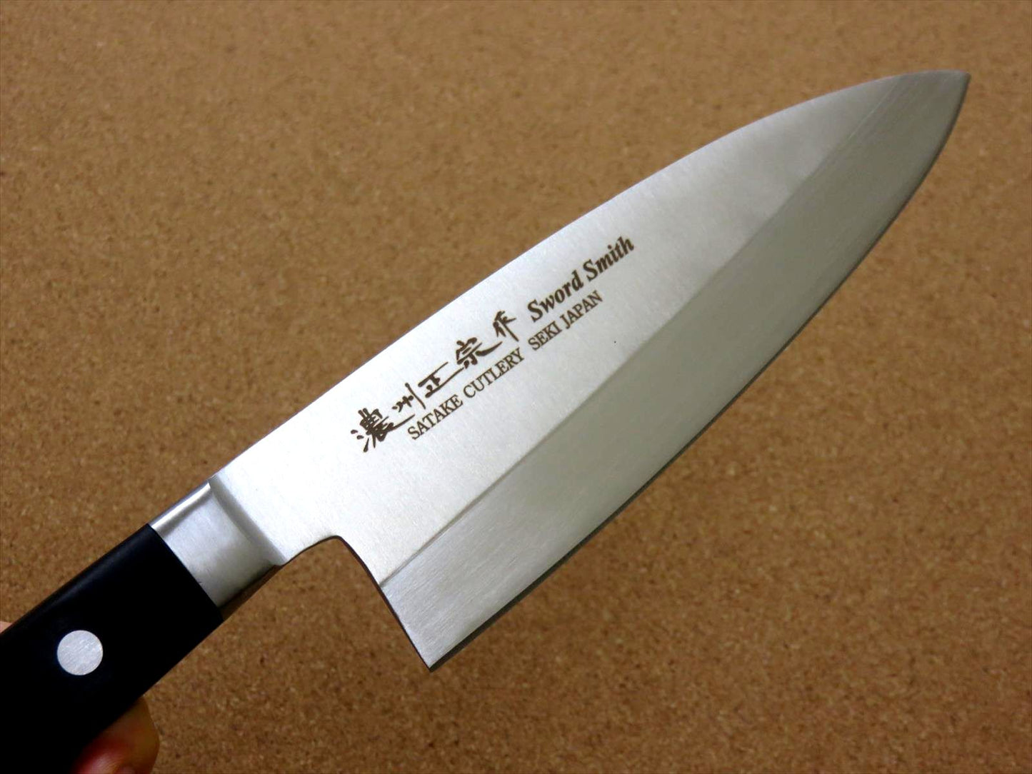 Japanese Masamune Kitchen Deba Knife 165mm 6" ABS resin Right handed SEKI JAPAN