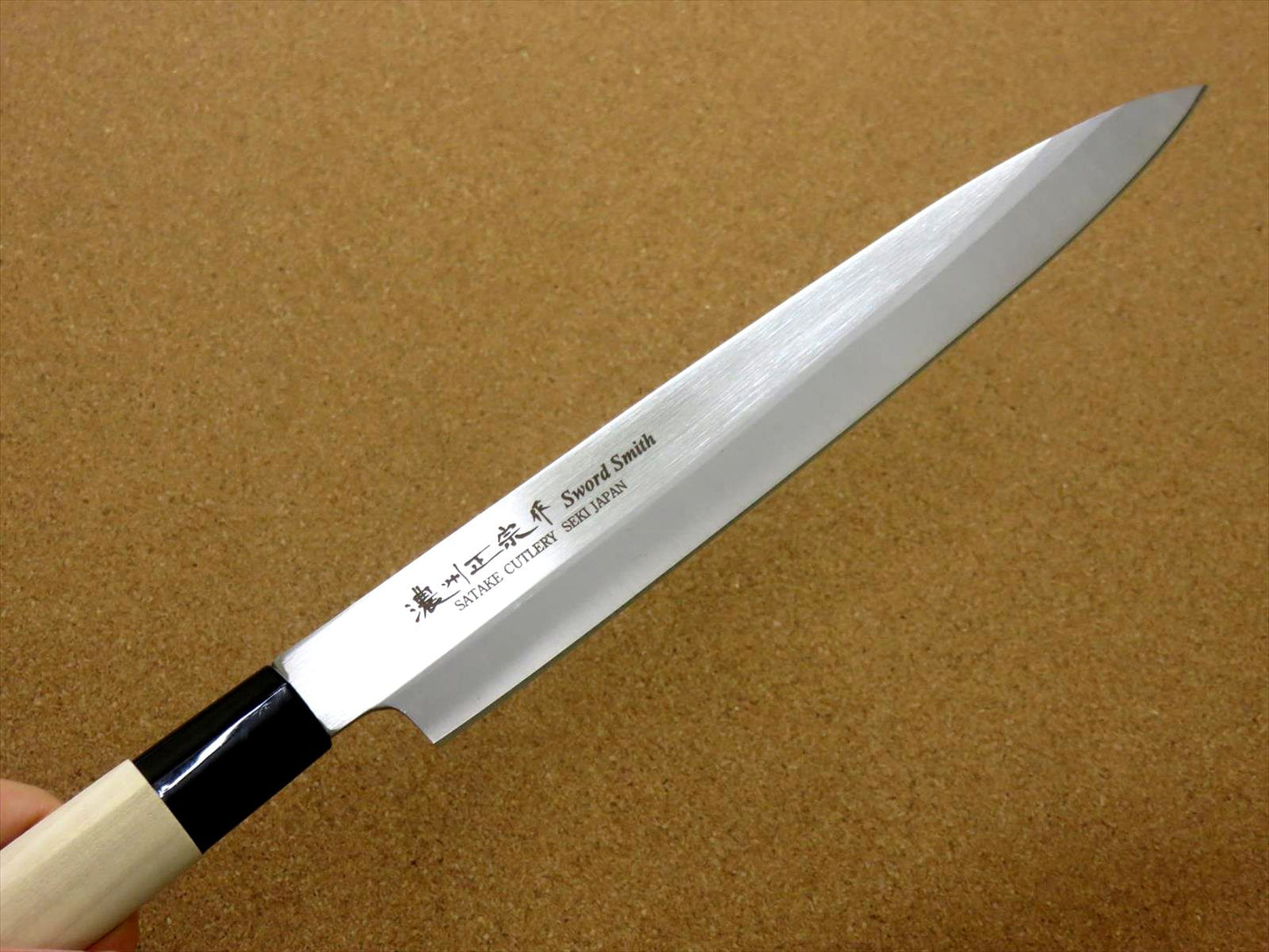 Japanese Masamune Kitchen Sashimi Knife 9 inch Single edged Right handed JAPAN