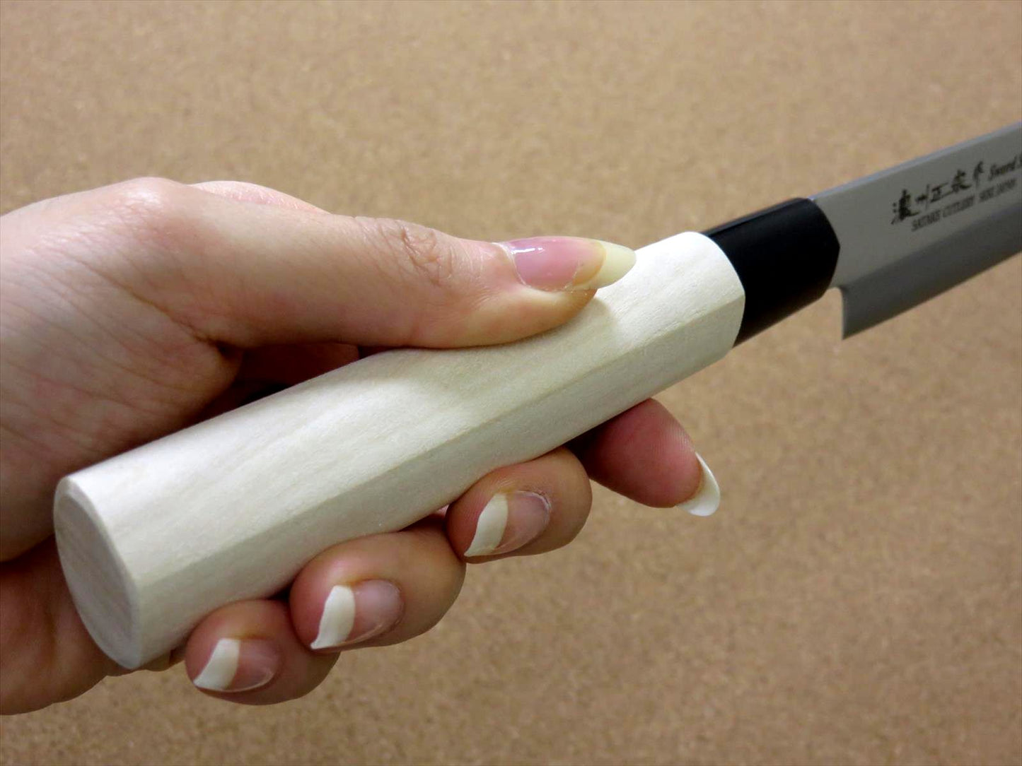 Japanese Masamune Kitchen Sashimi Knife 9 inch Single edged Right handed JAPAN