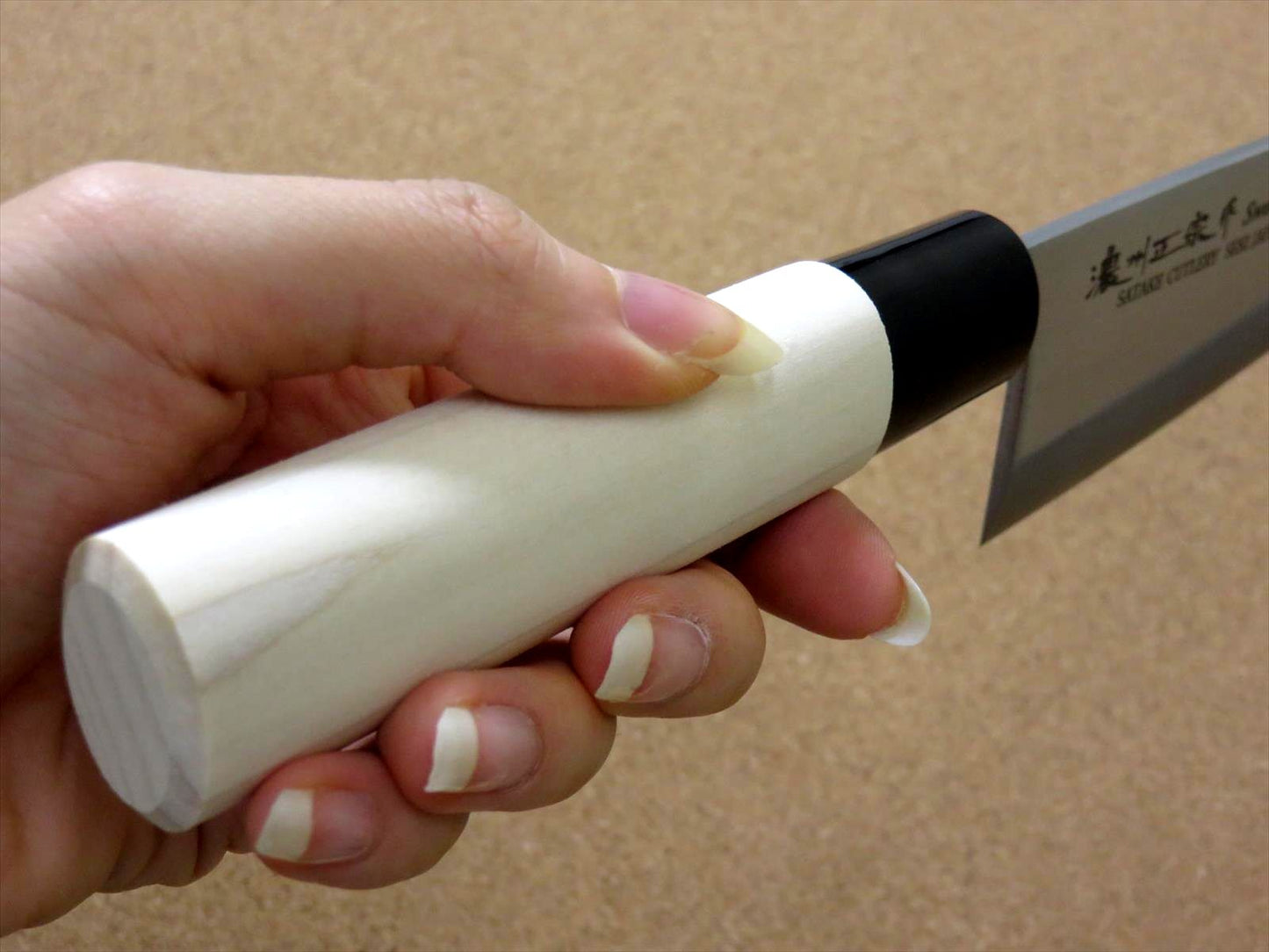 Japanese Masamune Kitchen Deba Knife 6 inch Single edged Right handed SEKI JAPAN