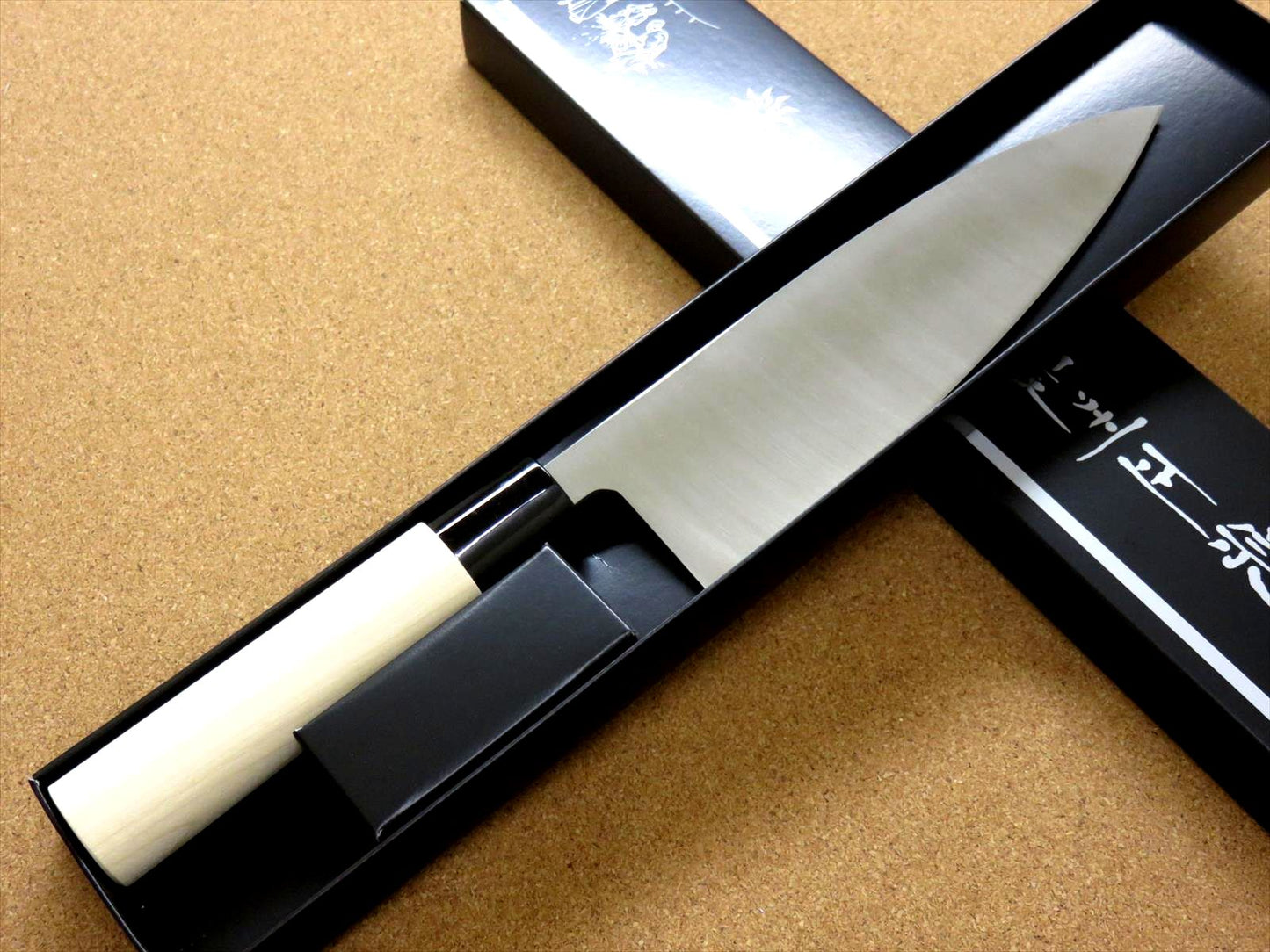 Japanese Masamune Kitchen Deba Knife 180mm 7 inch Single edged Left handed JAPAN