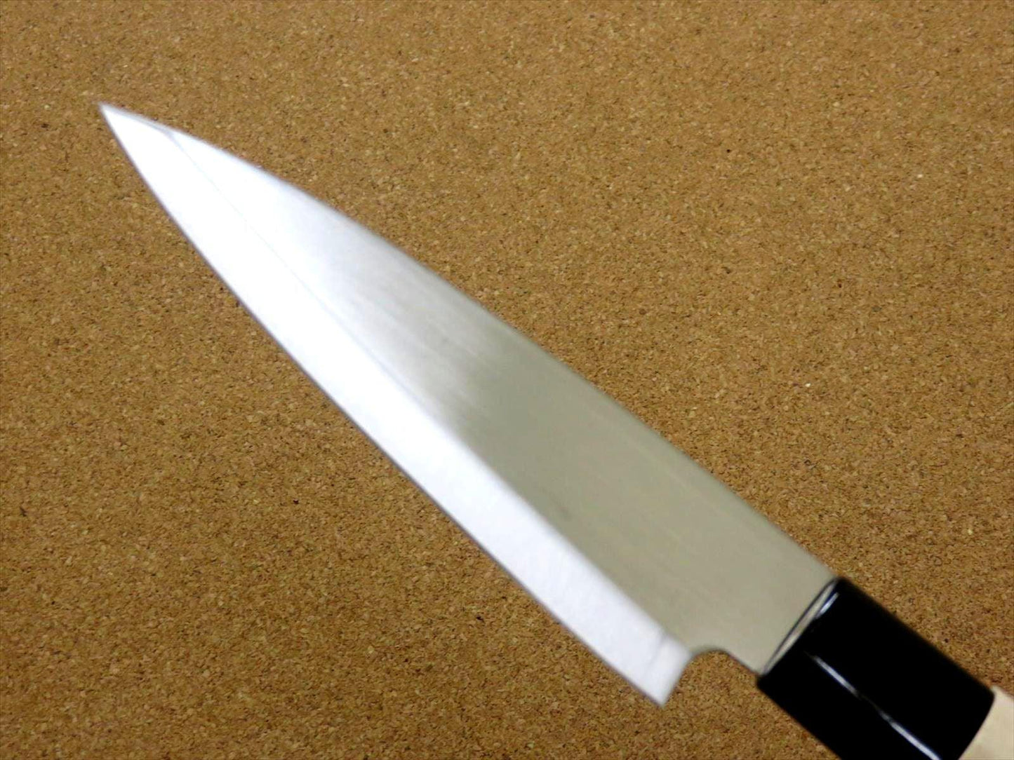 Japanese Masamune Kitchen Utility Knife 5 inch Natural Wood Handle SEKI JAPAN