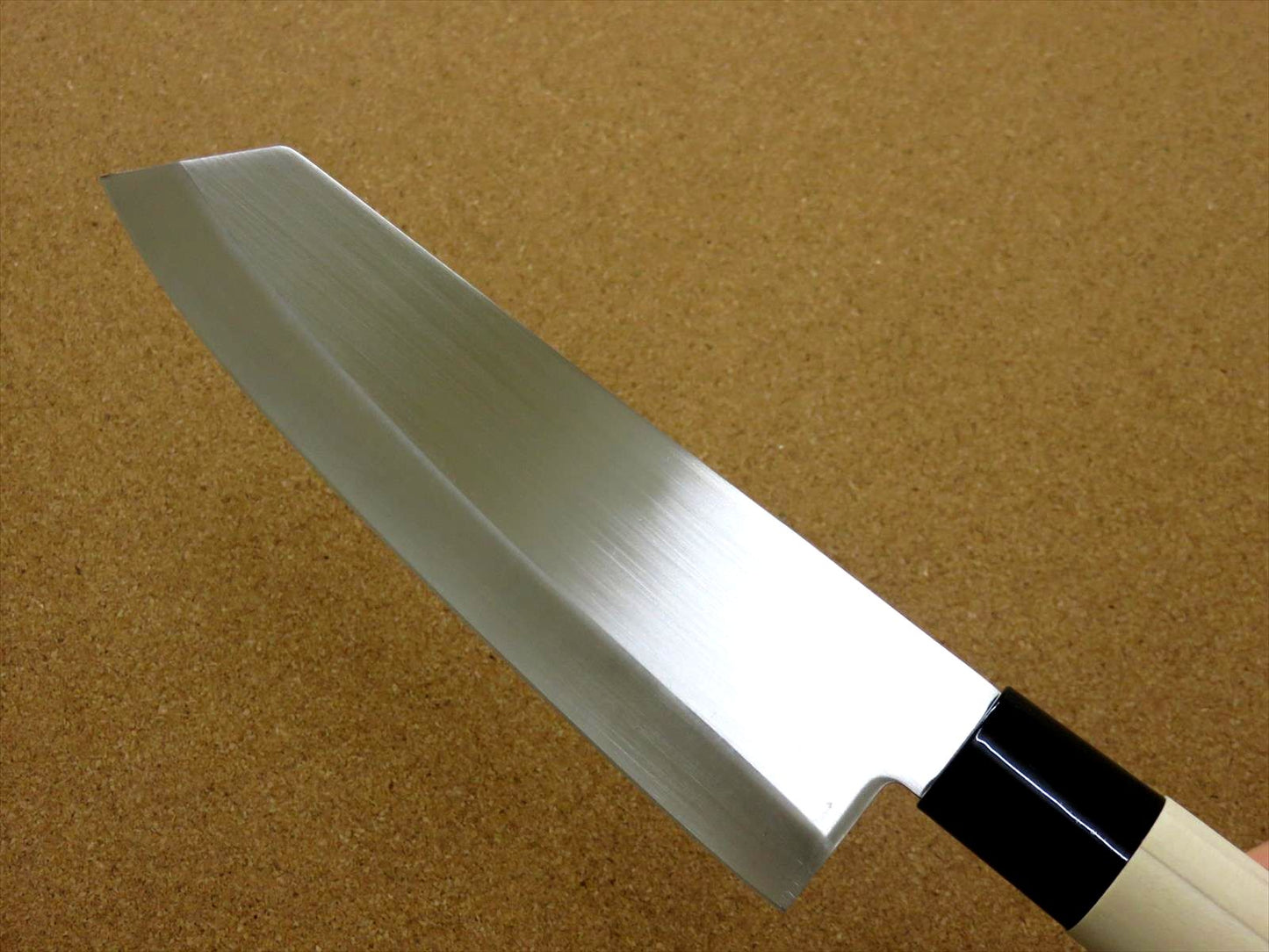 Japanese Masamune Kitchen Santoku Knife 7 inch Natural Wood Handle SEKI JAPAN
