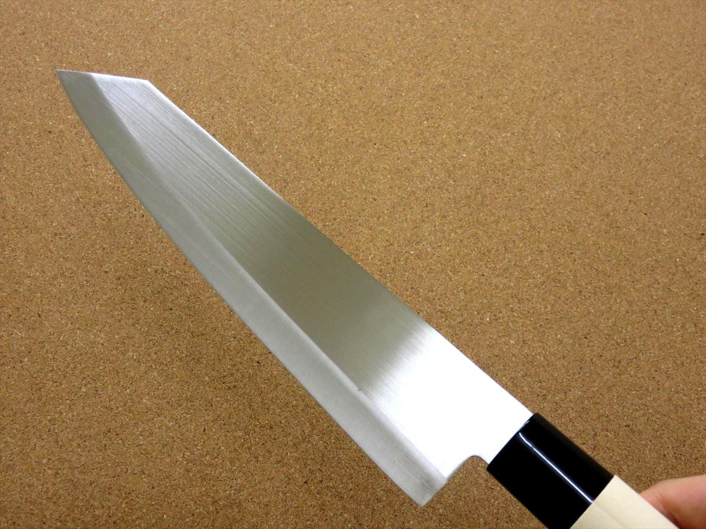 Japanese Masamune Kitchen Chef's Knife 200mm 8 in Natural Wood Handle SEKI JAPAN