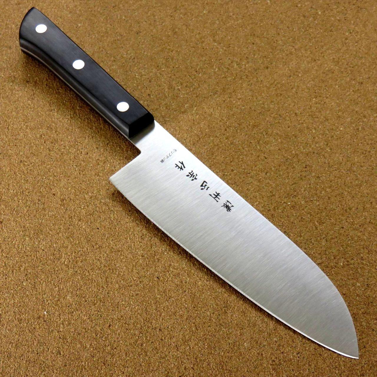 Japanese Masamune Kitchen Santoku Knife 6.7 inch Phenol resin Handle SEKI JAPAN