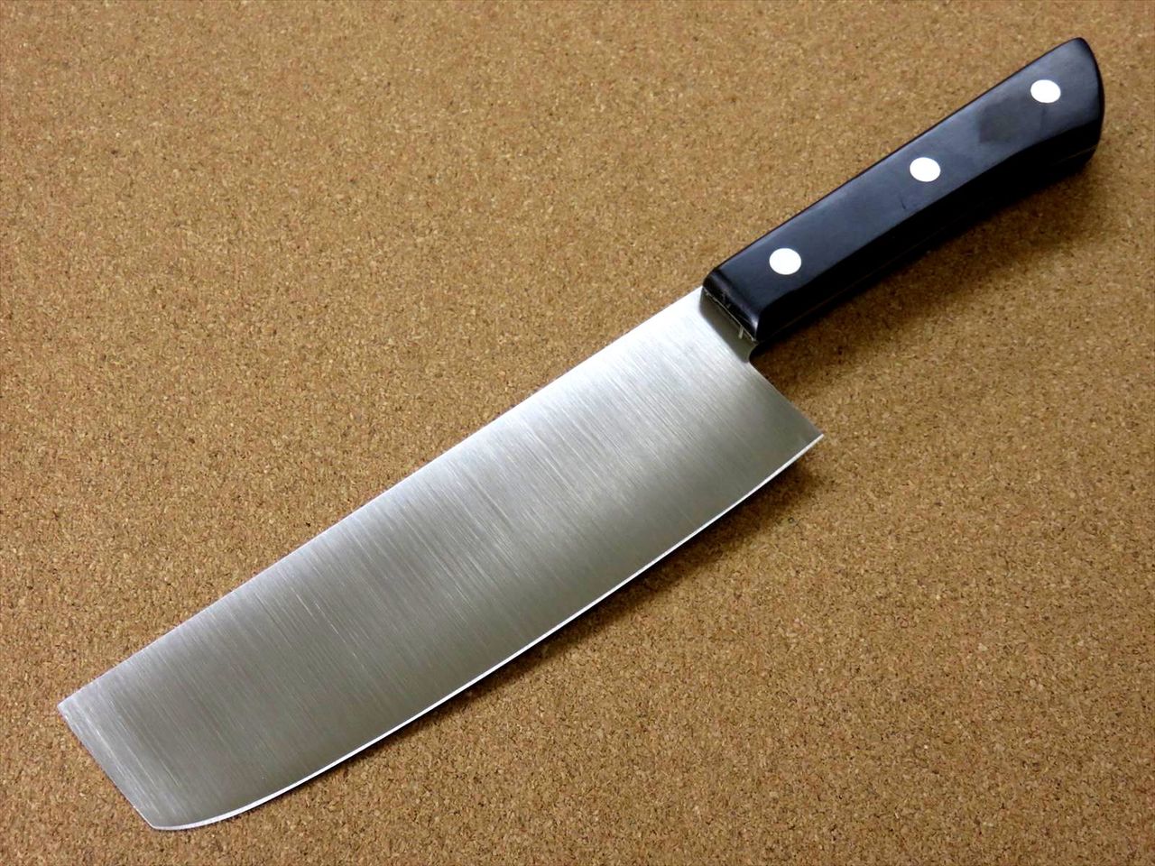 Japanese Masamune Kitchen Nakiri Vegetable Knife 6.3" Phenol resin Handle SEKI JAPAN