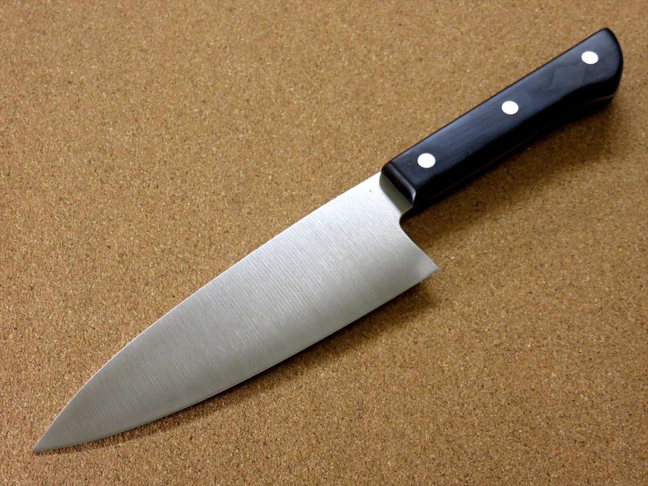 Japanese Masamune Kitchen Deba Knife 160mm 6.3" Phenol resin Handle SEKI JAPAN