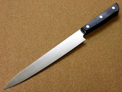 Japanese Masamune Kitchen Sashimi Yanagiba Knife 8.1" Phenol resin Handle SEKI JAPAN