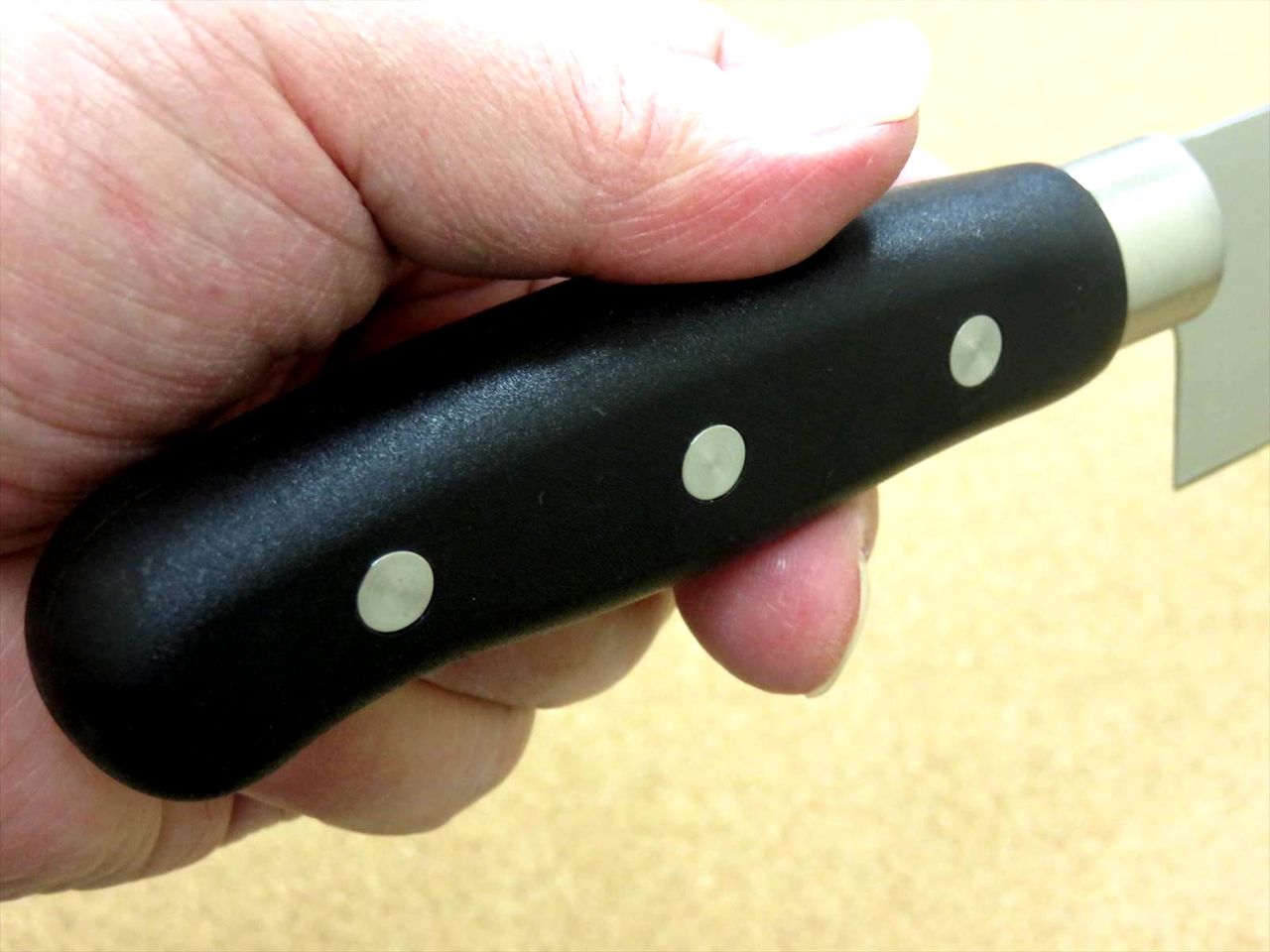 Japanese Masamune Kitchen Dimple Santoku Knife 6.7" Polypropylene Handle JAPAN