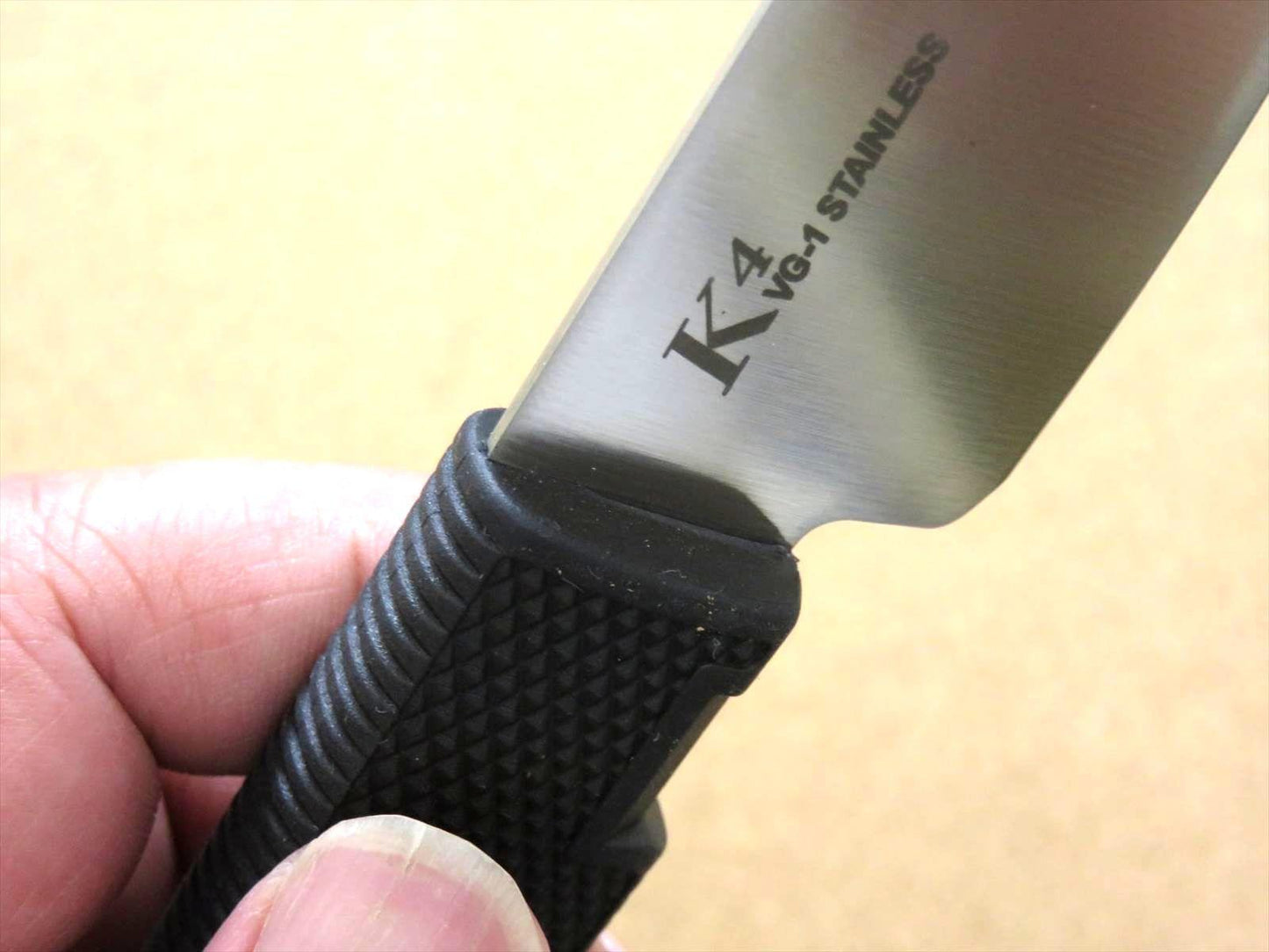 Cold Steel Japanese Kitchen knife 45K4P K-4 Plain 100mm VG-1 Discontinued JAPAN