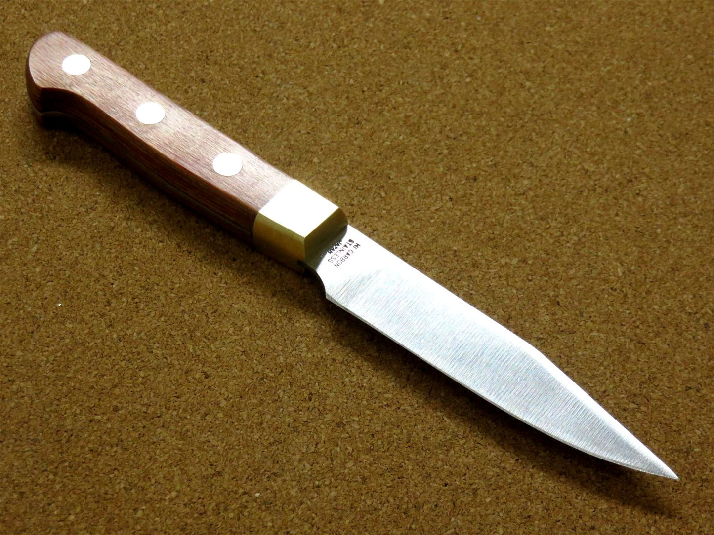 Japanese Kitchen Paring Knife 3.9" Peeling fruit or removing seeds SEKI JAPAN