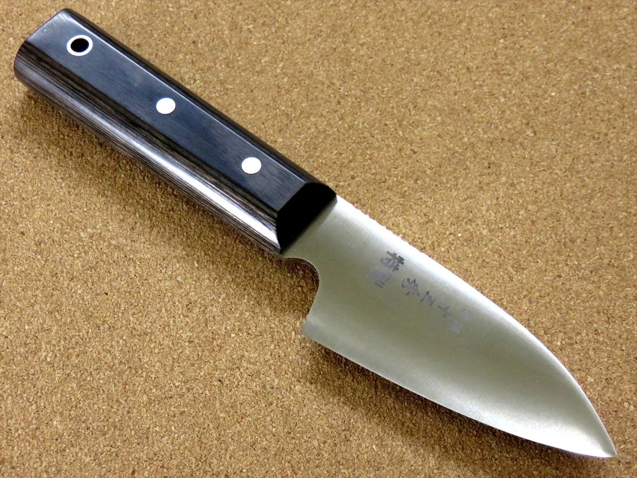 Japanese Camping Knife 3.7" Left handed Hunting Outdoor Survival Sheath JAPAN