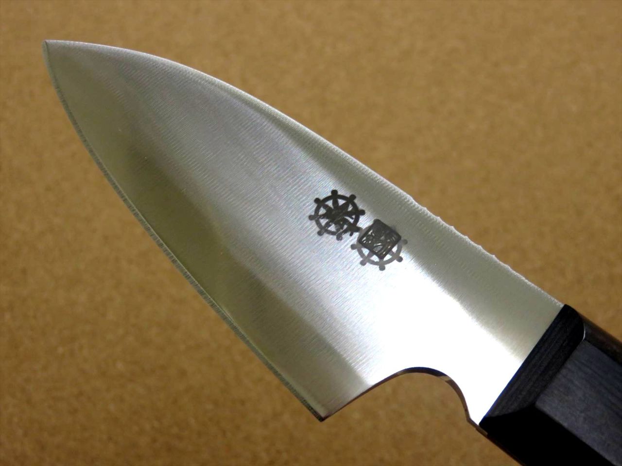 Japanese Camping Knife 3.7" Left handed Hunting Outdoor Survival Sheath JAPAN