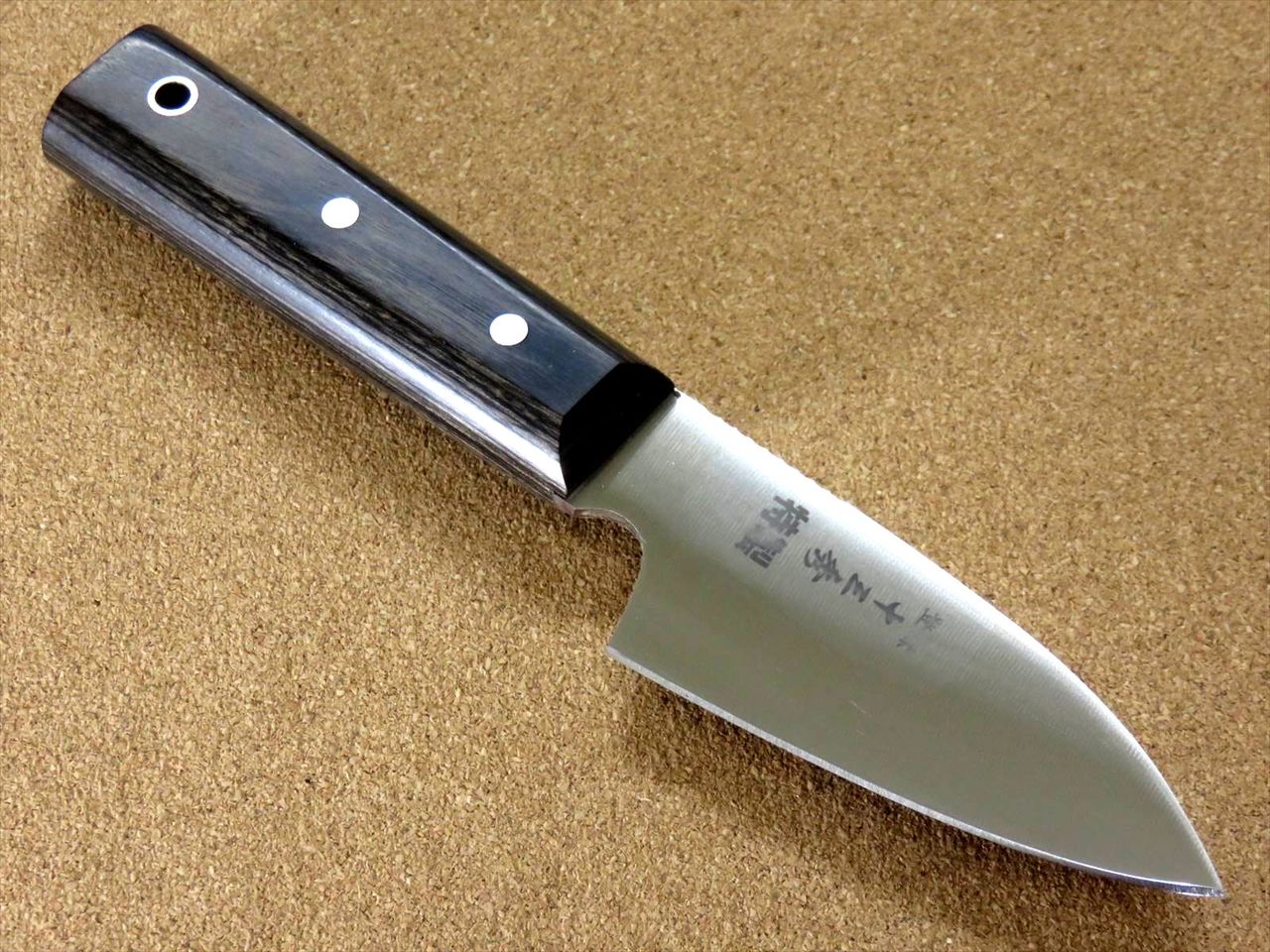 Japanese Camping Knife 3.7" Right handed Hunting Outdoor Survival Sheath JAPAN