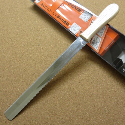 Japanese Kitchen Bread Tomato Knife 8.7 inch Serrated & Wave Double edged JAPAN