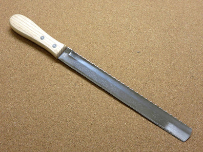 Japanese Kitchen Bread Tomato Knife 8.7 inch Serrated & Wave Double edged JAPAN