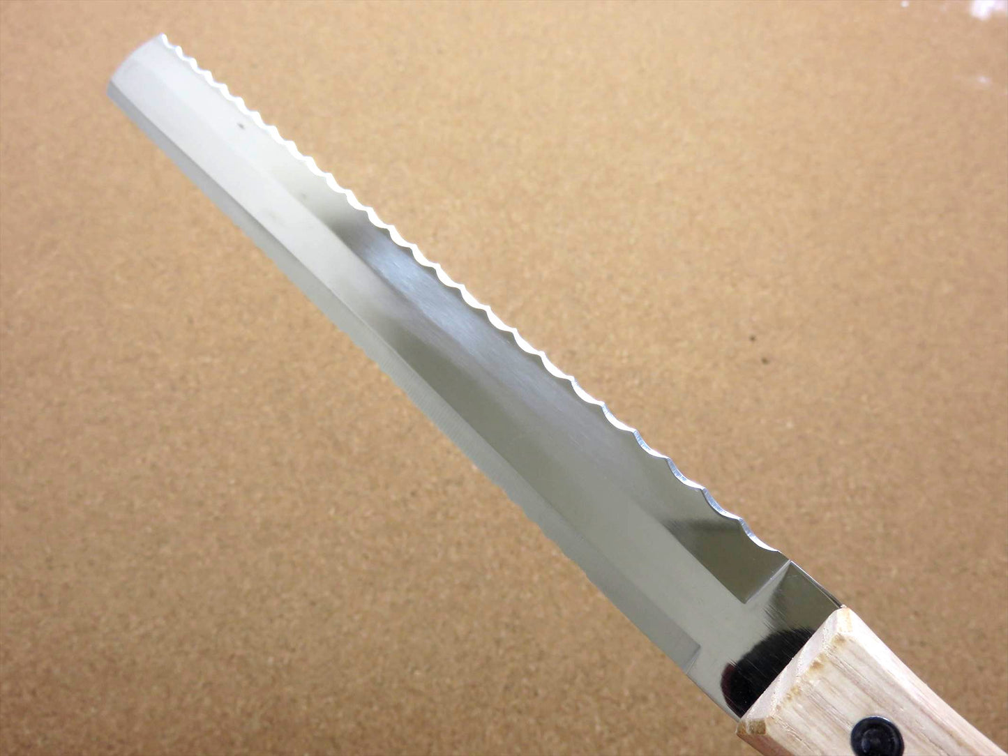 Japanese Kitchen Bread Tomato Knife 8.7 inch Serrated & Wave Double edged JAPAN