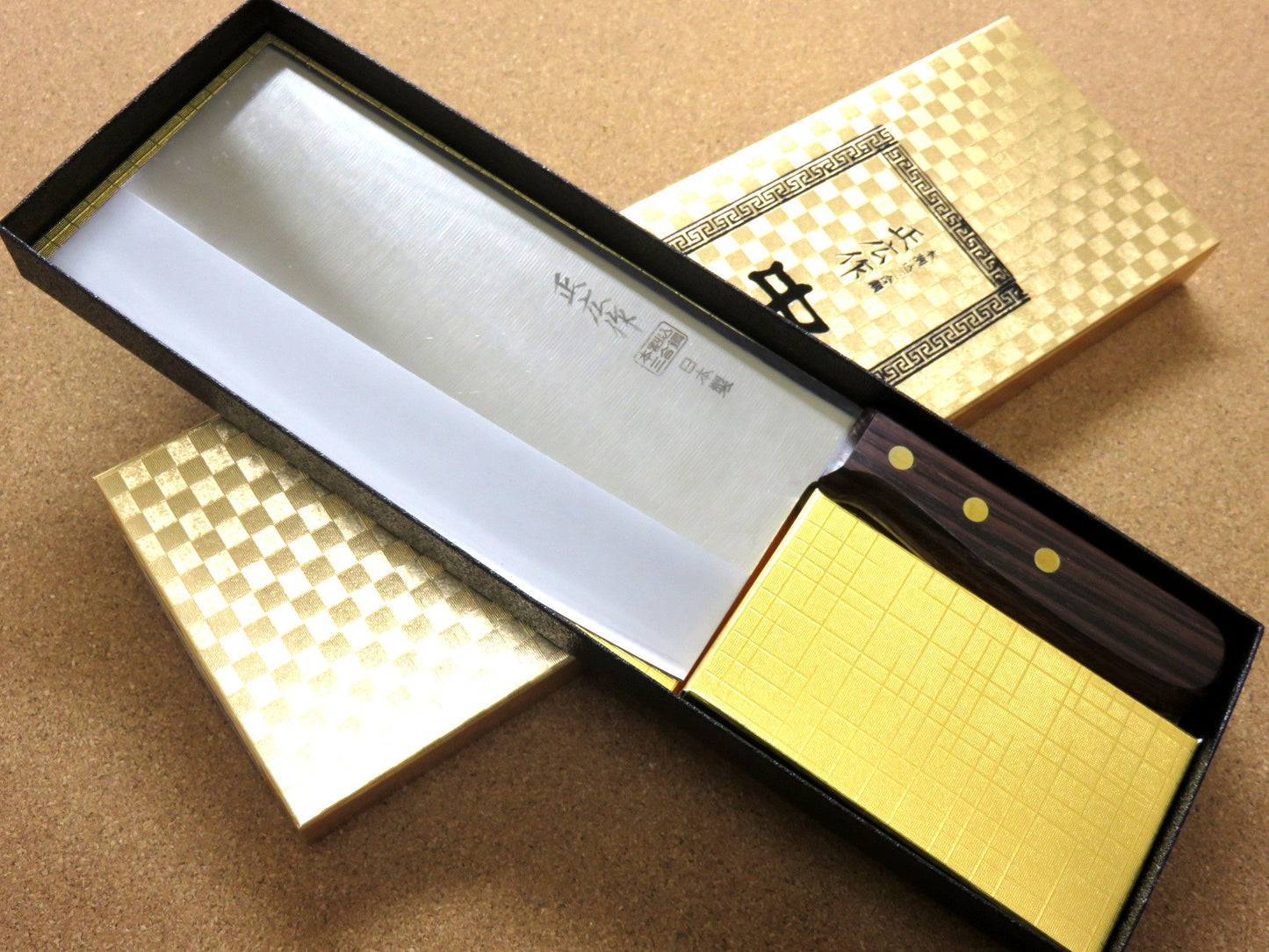 Japanese Masahiro Kitchen Chinese Chef Knife 7.7 inch 3 Layers TX-203 SEKI JAPAN