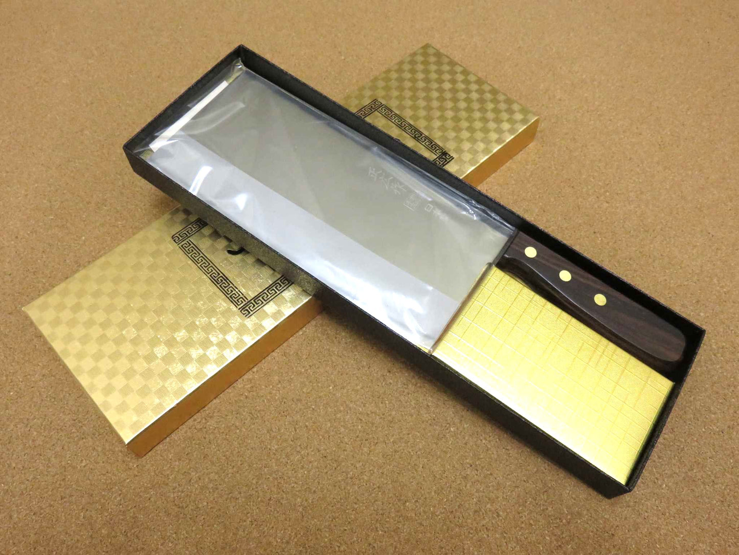Japanese Masahiro Kitchen Chinese Chef Knife 8.3 inch 3 Layers TX-204 SEKI JAPAN