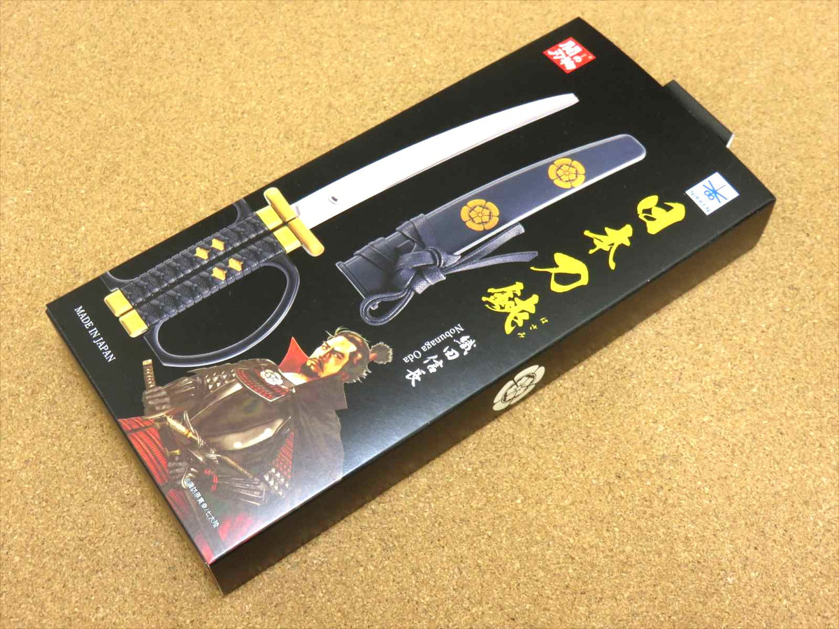 Japanese NIKKEN Samurai Design Paper Scissors Nobunaga Oda Right handed JAPAN