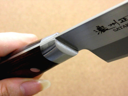 Japanese Masamune Kitchen Santoku Knife 170mm 7 in Bokashi 3 Layers SEKI JAPAN
