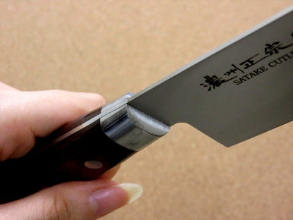Japanese Masamune Kitchen Santoku Knife 170mm 7 in Warikomi 3 Layers SEKI JAPAN