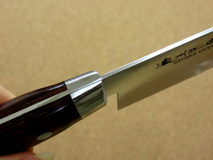 Japanese Masamune Kitchen Santoku Knife 170mm 7 in Warikomi 3 Layers SEKI JAPAN