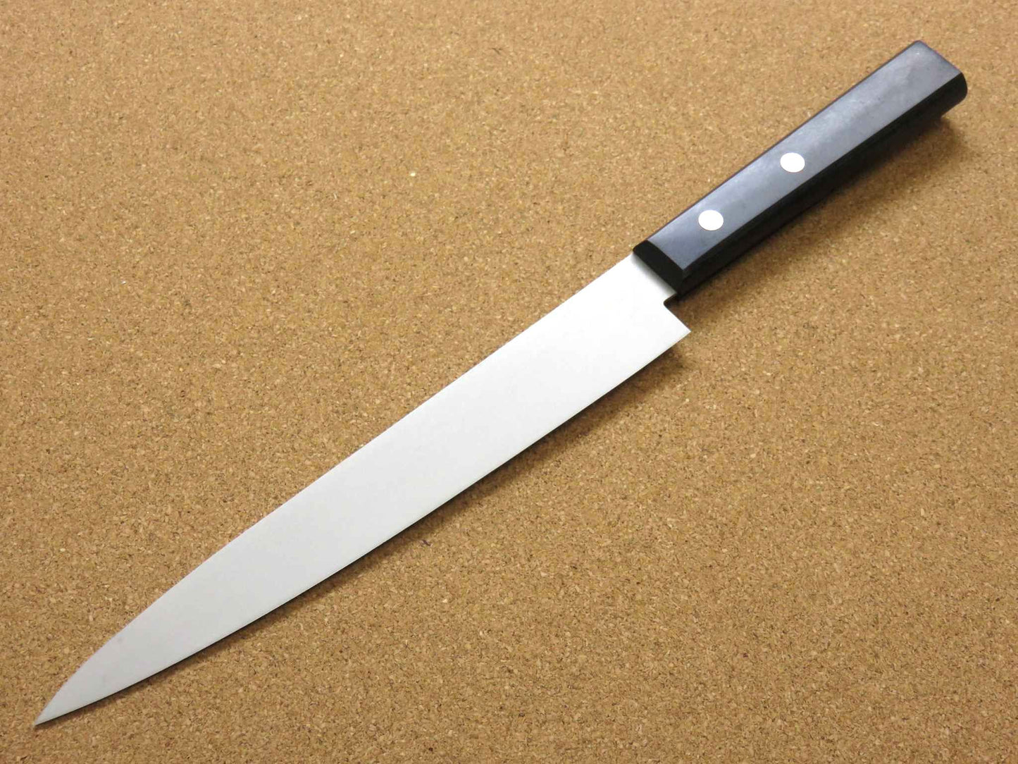 Japanese Masamune Kitchen Yanagiba Knife 7.9" Nashiji Laminated plywood SEKI JAPAN