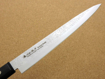 Japanese Masamune Kitchen Yanagiba Knife 7.9" Nashiji Laminated plywood SEKI JAPAN